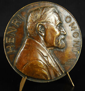 Medal 1932 Henri Omont Librarian Philologist Historian Hellenist Medal