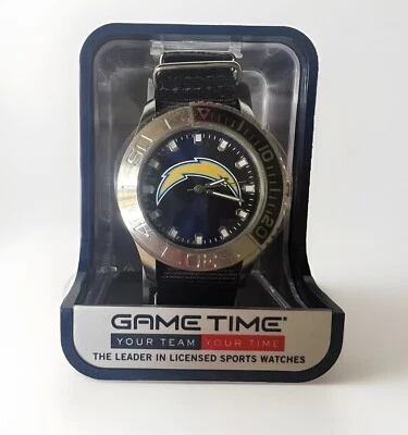 Los Angeles Chargers Officially Licensed NFL Men's Game Time Starter Watch New - Image 1 of 4