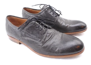 Zapatos de Vestir Lavorazione Blake Cuero Florence Negro Envejecido Talla 9/42 ¡LEER! - Imagen 1 de 13