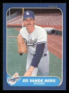 Ed Vande Berg - 1986 Fleer Update #U-121 - Los Angeles Dodgers - Picture 1 of 2