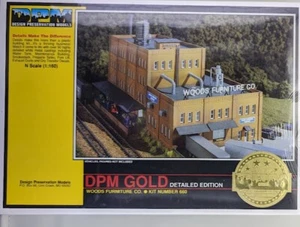 Design Preservation Models #660 N Scale Woods Furniture Co Kit - Picture 1 of 3