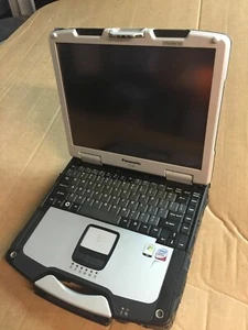 Panasonic Toughbook mk2 rugged laptop CF-30 Core 2 duo 1.6Ghz 4gb 160gb Win7 - Picture 1 of 7