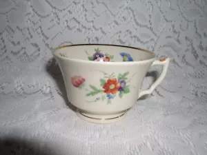 Taza de té de café taza de té Syracuse China antiguas flores de marfil hechas en América - Imagen 1 de 4