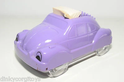 CUSTODIA STAZIONARIA SUPPORTO PENNA AUTO VW VOLKSWAGEN BEETLE KAFER PLASTICA ... - Immagine 1 di 4