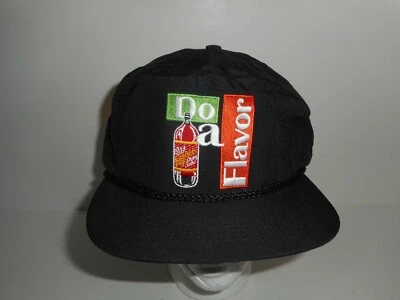 Gorra gorra vintage de nailon con cierre a presión Do a Favor de la Edad de Oro Cherry Soda de los 90  Foto 1 de 4