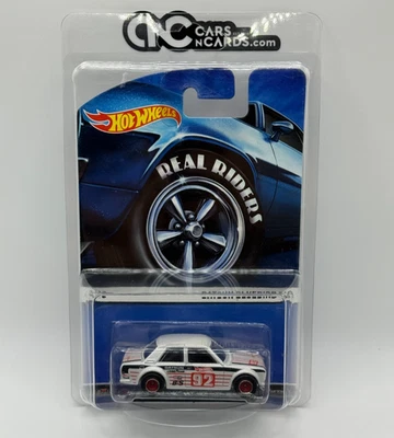 2015 Hot Wheels Real Riders Series 4/18 Datsun Bluebird 510 With Protector - Image 1 of 4