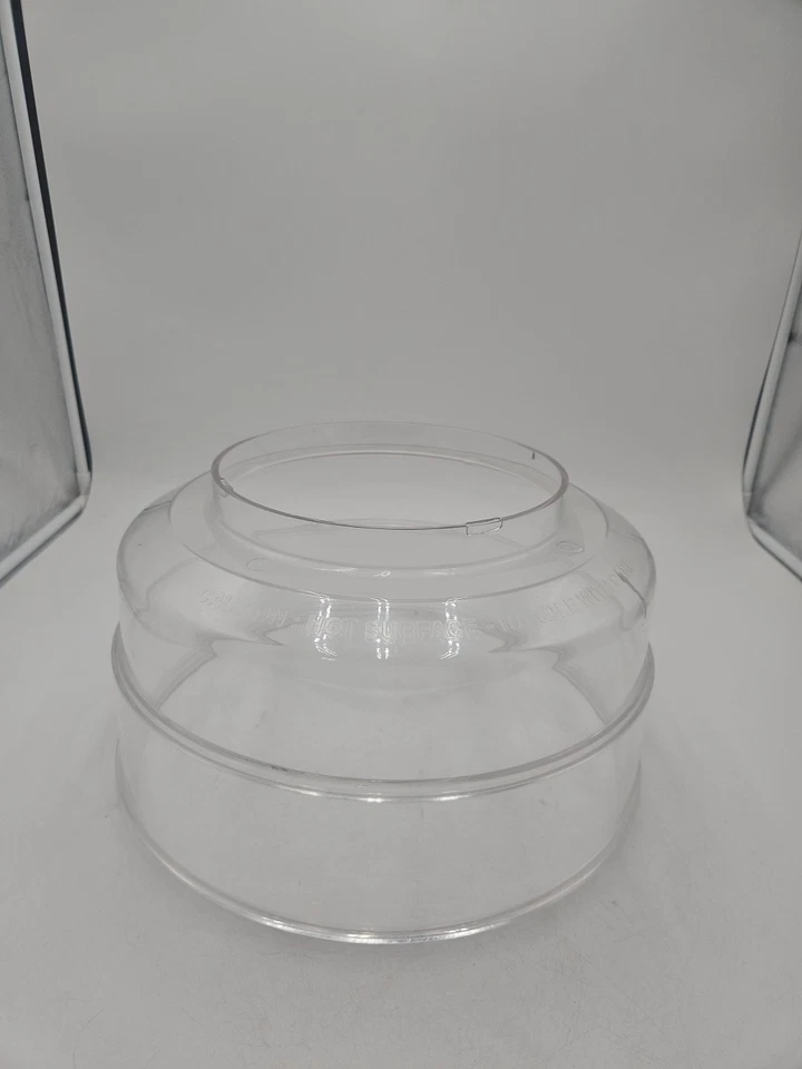 Cúpula de plástico transparente Nuwave modelo 20354 Preowend grande  - Imagem 1 de 4