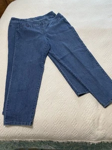 Ruby Rd PO ankle jeans, summerweight, popular style Rn 107680, 2 pairs, 14 - Picture 1 of 5