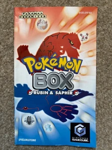 Pokemon Box (Nintendo GameCube) PAL Manual / Instruction Booklet Only GERMAN - Picture 1 of 3