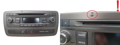 Radio lettore CD Seat Ibiza 4 IV 6J0035156 AZU - Immagine 1 di 4