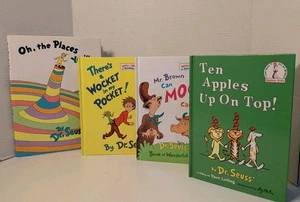 Children’s Holiday Gift Book Bundle Learning To Read Ages 3-7 By Dr. Seuss 4 - Picture 1 of 4