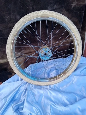 36 Spoke Tire And acs Hub Aluminum Alloy.  For  20 In Garden Kart Or Trailer - Image 1 of 4