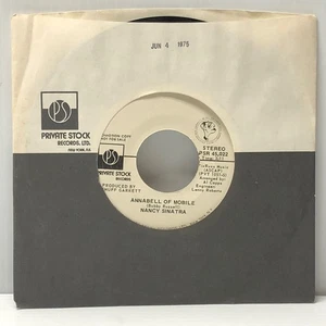 Nancy Sinatra-Annabell Of Mobile-Private Stock 45,022-45 PROMO UNPLAYED - Imagen 1 de 2
