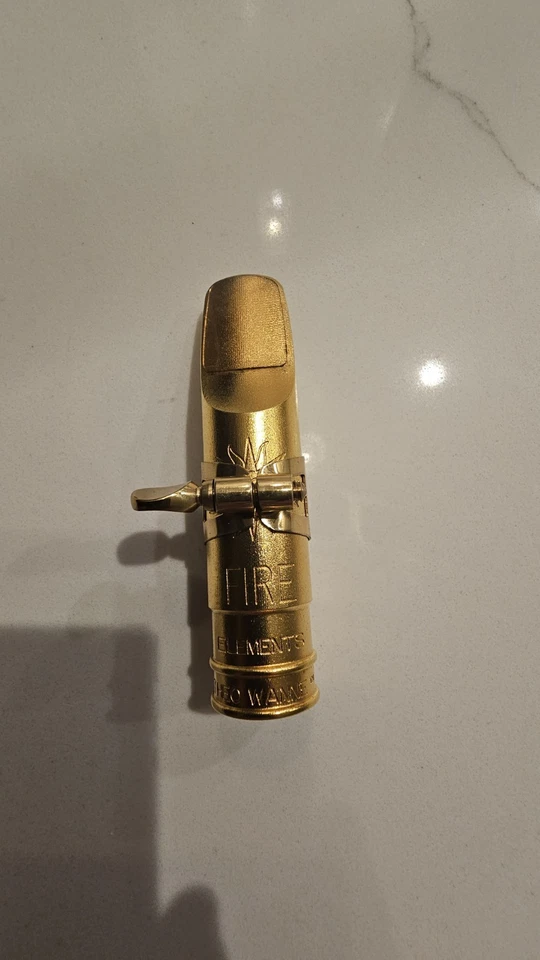 Theo Wanne Fire Element Alto Saxophone Size 6 Mouthpiece with Ligature - Image 1 of 4