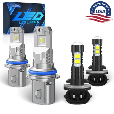 Combo de faros LED + luces antiniebla para Oldsmobile Silhouette 1997 1998 2000 Foto 1 de 4