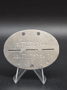 1 Leichte Flak-Abteilung 84 Top Zustand Erkennungsmarke EKM Wehrmacht Wk2 - Bild 1 von 2