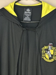 The Wizarding World of Harry Potter Adult Hufflepuff Cloak Robe Yellow Hood - Bild 1 von 5