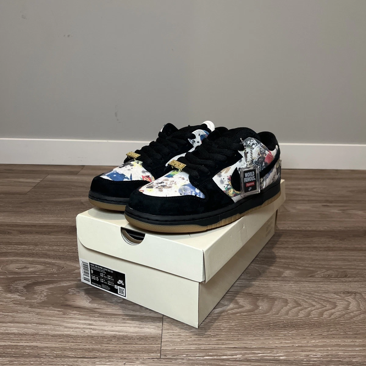 Las mejores ofertas en Nike SB Dunk Low x Supreme Rammellzee | eBay