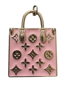 Louis Vuitton Handtasche Reißverschluss Zugknopf Anhänger hellrosa - Bild 1 von 4