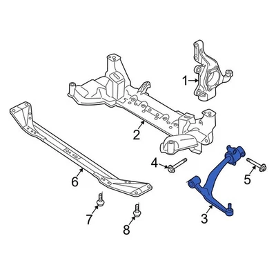 For Infiniti FX35 03-08 Infiniti Rear Lower Rearward Suspension Control Arm Foto 1 de 4