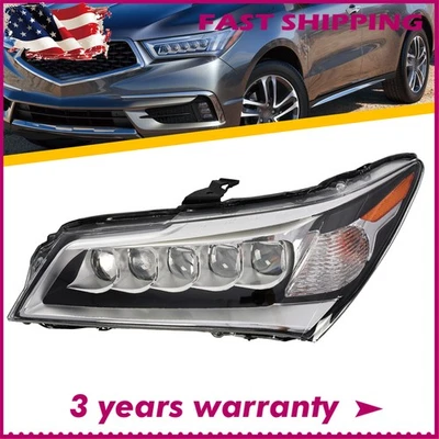 For 2014 2015 2016 ACURA MDX Left Driver Side LED Headlight 33150-TZ5-A01 - Image 1 of 4