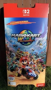 Nintendo Switch 2 Mario Kart World Display Pubblicità Promo - Foto 1 di 24