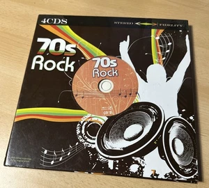 70S ROCK 4 DISC SET-Various Artists - Foto 1 di 8