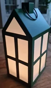 Strala Laterne Haus mit LED Beleuchtung IKEA Nostalgie Weihnachten Romantik - Bild 1 von 4