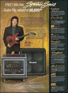 Neal Schon Signature Stage Gear Epiphone Pro Gitarre Randall Verstärker Wettbewerb Werbung - Bild 1 von 3