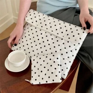 Polka Dots Notebook Pouch for Lenovo Dell Laptop - Bild 1 von 11