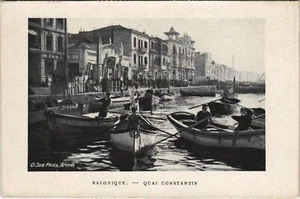 CPA GREECE SALONIQUE - Quai constantin (155614) - Bild 1 von 2