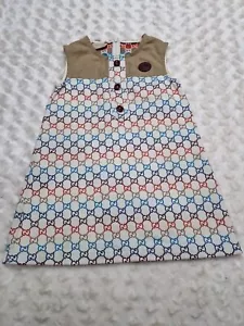 GUCCI Girls Interlocking Dress - Picture 1 of 13