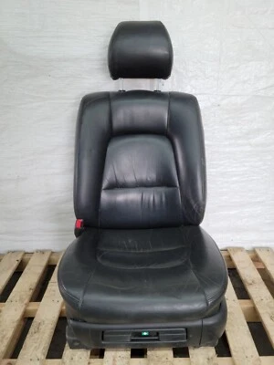 1998-2000 Lexus LS400 Driver Seat Black Leather Heated Front Seat Left  - Imagem 1 de 4