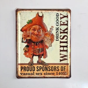 Whiskey Vintage Retro Tin Sign Decor Metal Bar Pub sign Poster - Picture 1 of 13