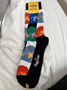 The Beatles mittlere Herrensocken 8-12 Mccartney Lennon Damen UNISEX ROCK selten neu mit Etikett - Bild 1 von 2