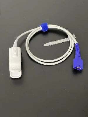 Welch Allyn Nellcor Compatible Short SpO2 Sensor Adult Clip - Same Day Shipping - Image 1 of 3