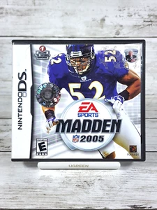 NINTENDO DS MADDEN 2005 case and manual - NO GAME - Picture 1 of 5