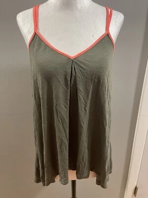 Camiseta sin mangas con tiras espalda deportiva American Eagle Outfitters talla pequeña Foto 1 de 4