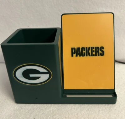 NFL Green Bay Packers Desktop Organizing Wireless Charger 🏈 - Image 1 of 4