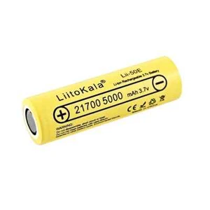 batterie cela 21700 3,7v ricaricabili nuova alta scarica 5000mah 50a costante l - Foto 1 di 19
