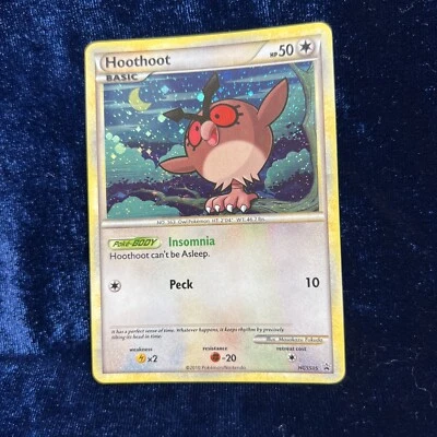 Hoothoot HGSS05 Holo Pokemon Card Promo Heartgold Soulsilver - Image 1 of 4