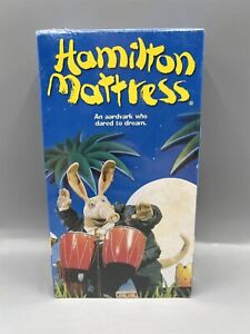 NEW SEALED VHS TAPE HAMILTON MATTRESS - AN AARDVARK WHO DARED TO DREAM 
