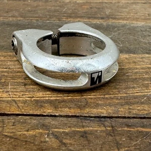 Vintage Trek 9800 SeatPost Clamp 35 mm 34.9 mm Silver 90s 00s Silver - Picture 1 of 10