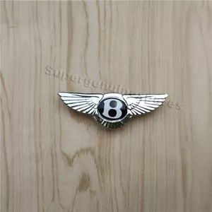 1 x Bentley Emblem Badge Steering Wheel Airbag 68mm x 22mm - Foto 1 di 4