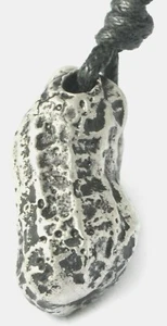 Peanut Silver Color Pewter Charm Necklace Pendant Jewelry - Picture 1 of 1
