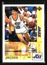 John Stockton 1992 Upper Deck International Italian #99 Basketball Card