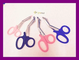 4 NEW PAIRS EMT BANDAGE SCISSORS TRAUMA SHEARS SURGICAL CynMed INSTRUMENTS - Picture 1 of 1
