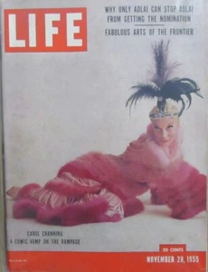 Vintage LIFE Magazine November 28, 1955 Carol Channing Comic 164649 - Imagen 1 de 1