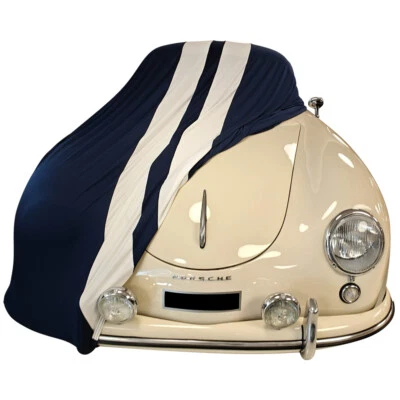 Indoor car cover fits Porsche 356 Speedster bespoke Blue with white striping ... Foto 1 de 4