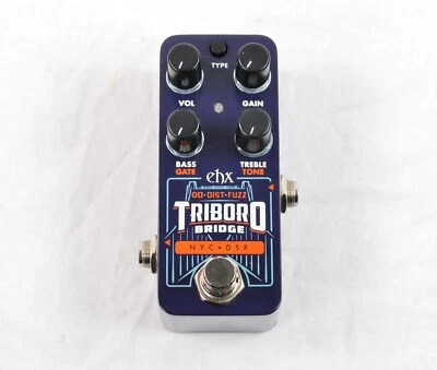 Used Electro-Harmonix EHX Pico Triboro Bridge Overdrive Fuzz Distortion Pedal - Image 1 of 2